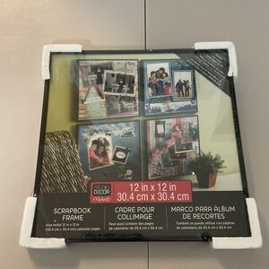Studio Decor Scrapbook Frame 12” X 12” Brand New